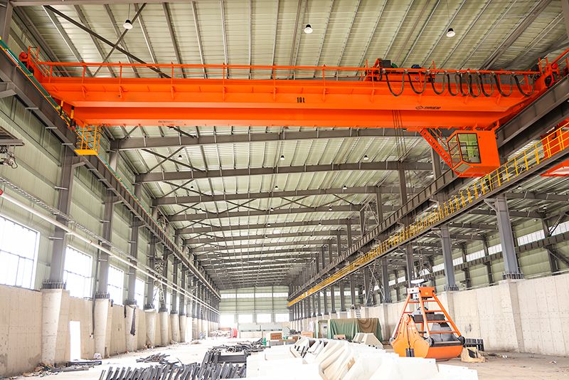 QZ5T-20T双梁抓斗桥式起重机